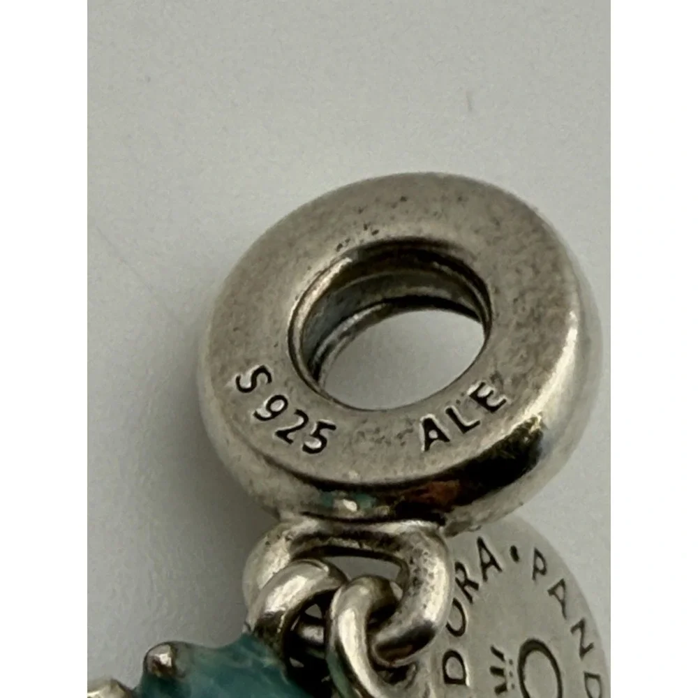 Pandora Color-changing Chameleon Dangle Charm 791676C01 Sterling Silver